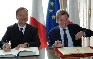 i ministri degli esteri italiano e francese
